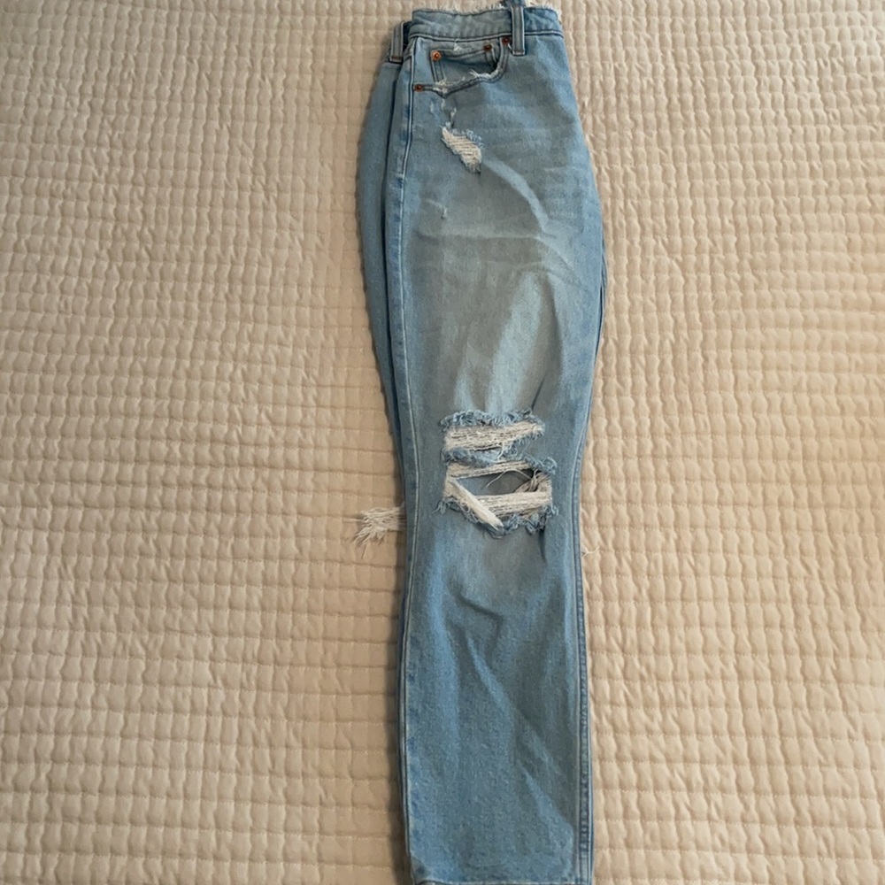 Abercrombie Skinny High Rise Curve Love Jeans - Picture 4 of 5